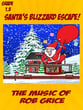 Santa's Blizzard Escape Concert Band sheet music cover